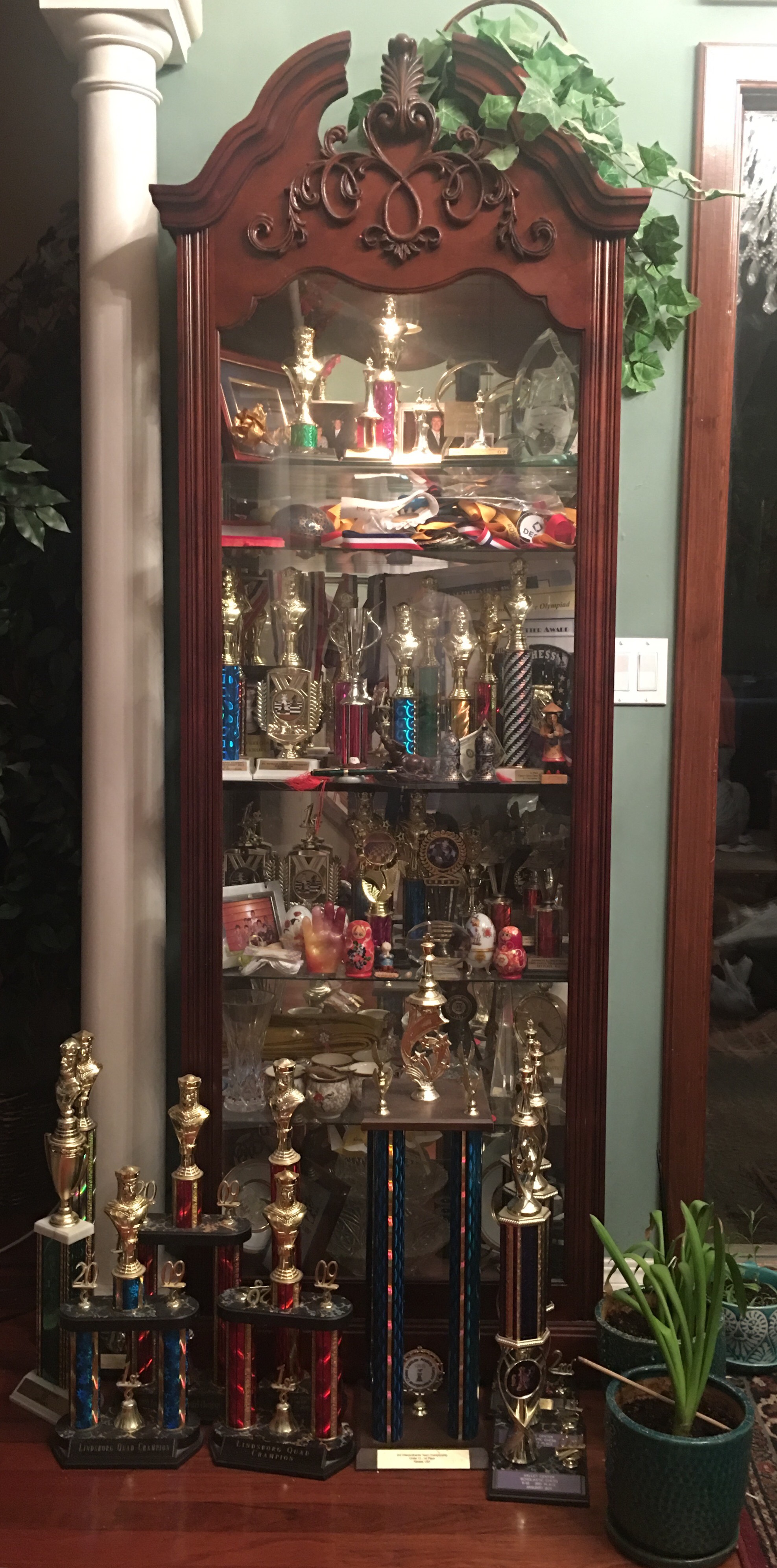 Accumulation of chess awards